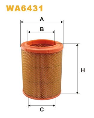 WIX FILTERS Gaisa filtrs WA6431